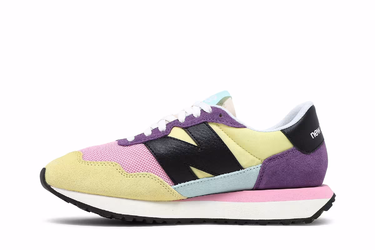 New Balance Women's 237 Lemon Sour Grape, view 4