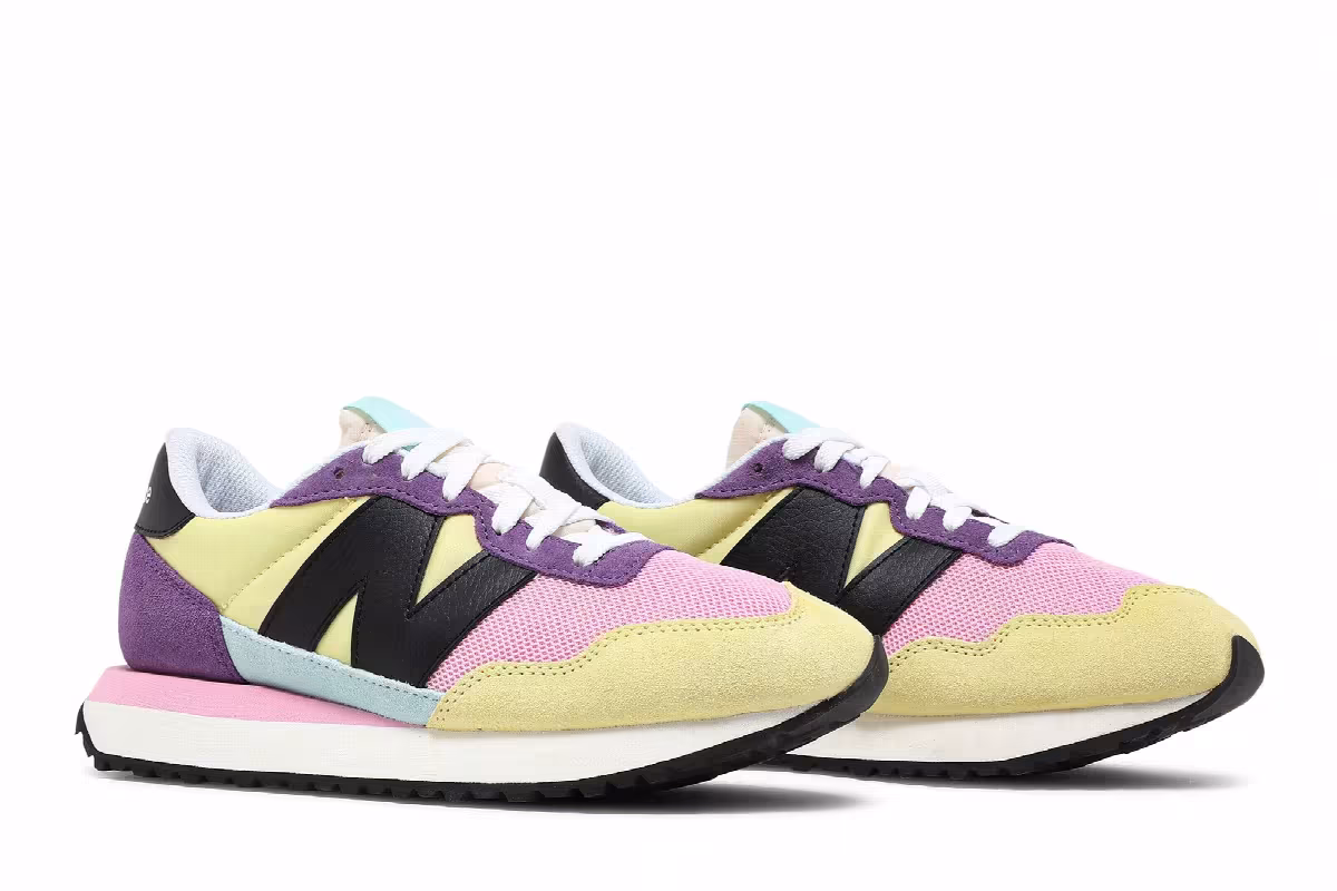New Balance Women's 237 Lemon Sour Grape, view 9
