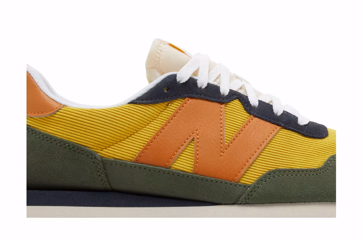 New Balance 237 Harvest Gold Madras Orange, view 3