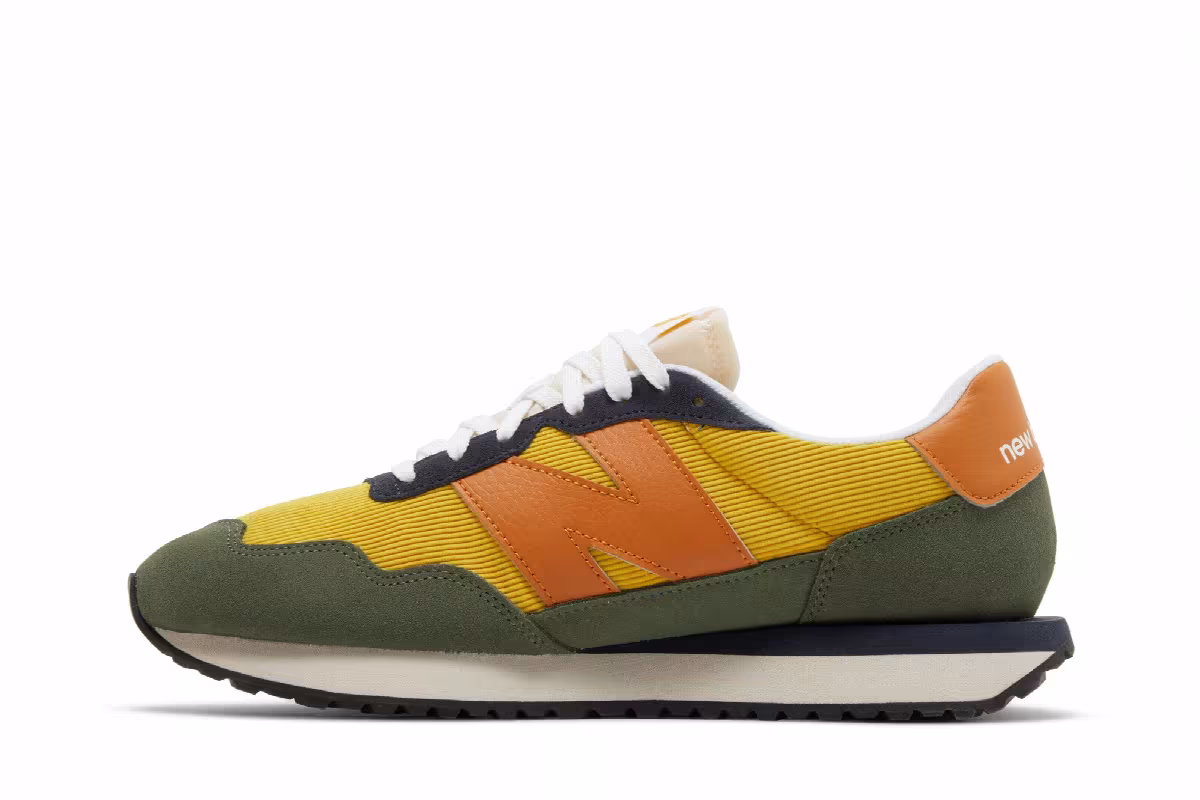 New Balance 237 Harvest Gold Madras Orange, view 4