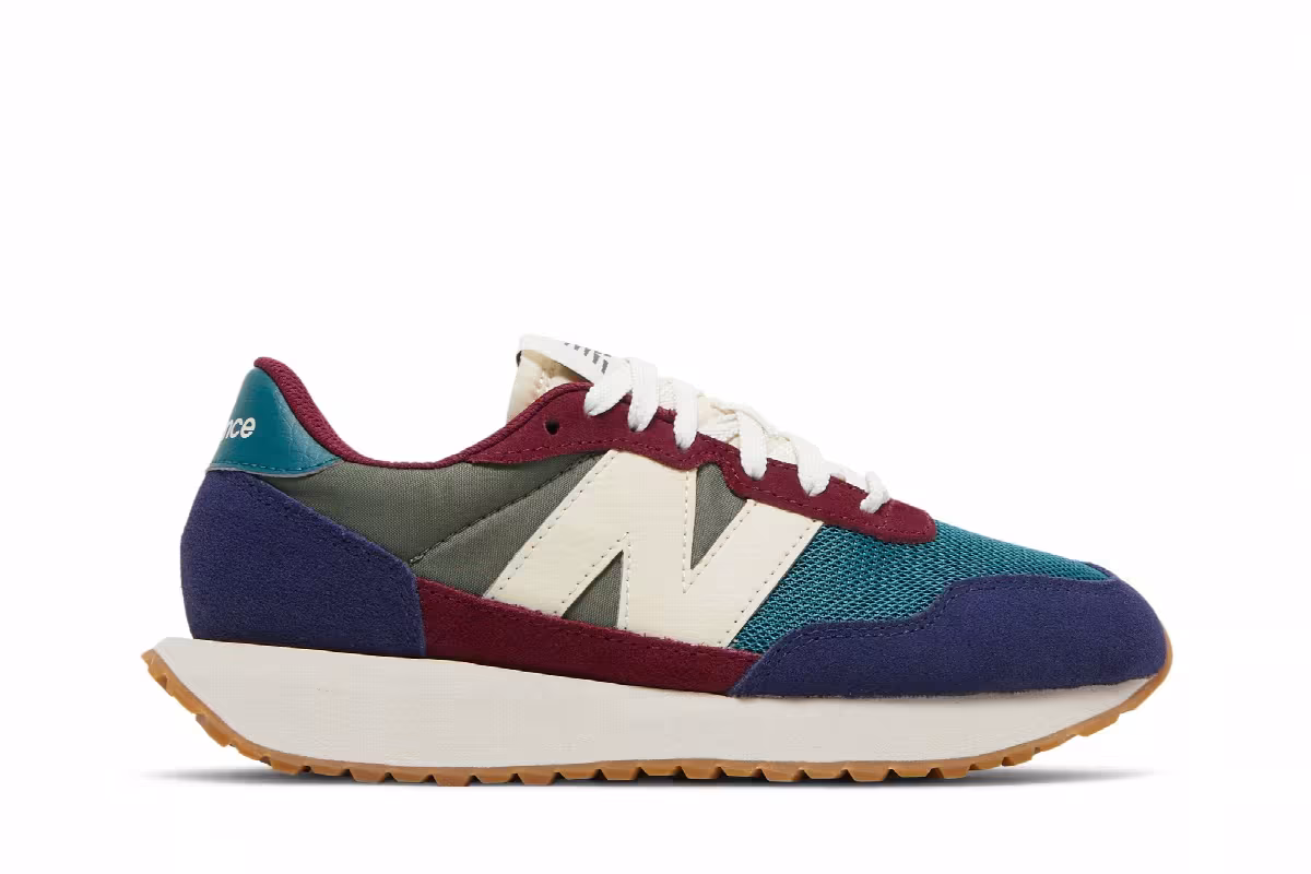 New Balance Women's 237 Night Tide Mountain Teal, view 2