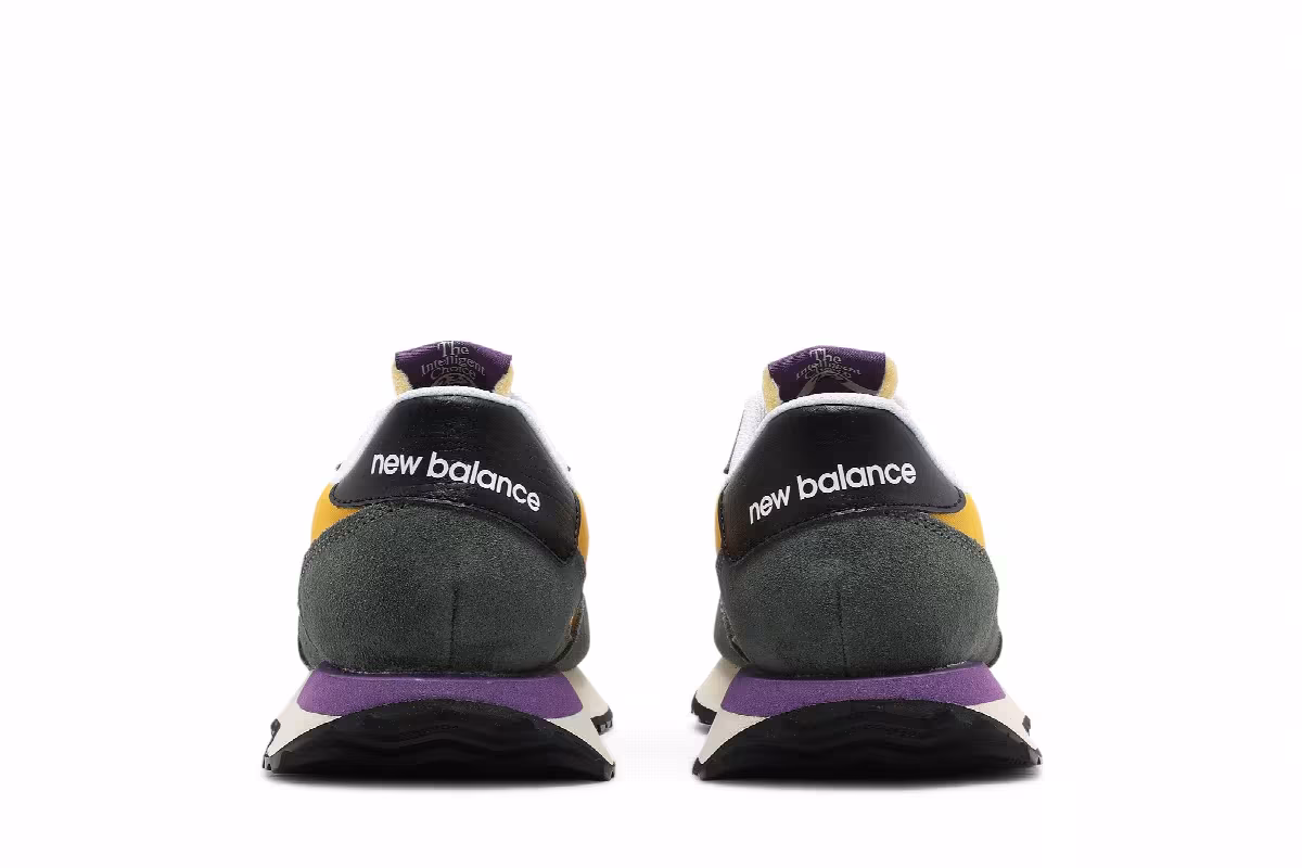 New Balance Women's 237 Team Gold Black Spruce, view 7