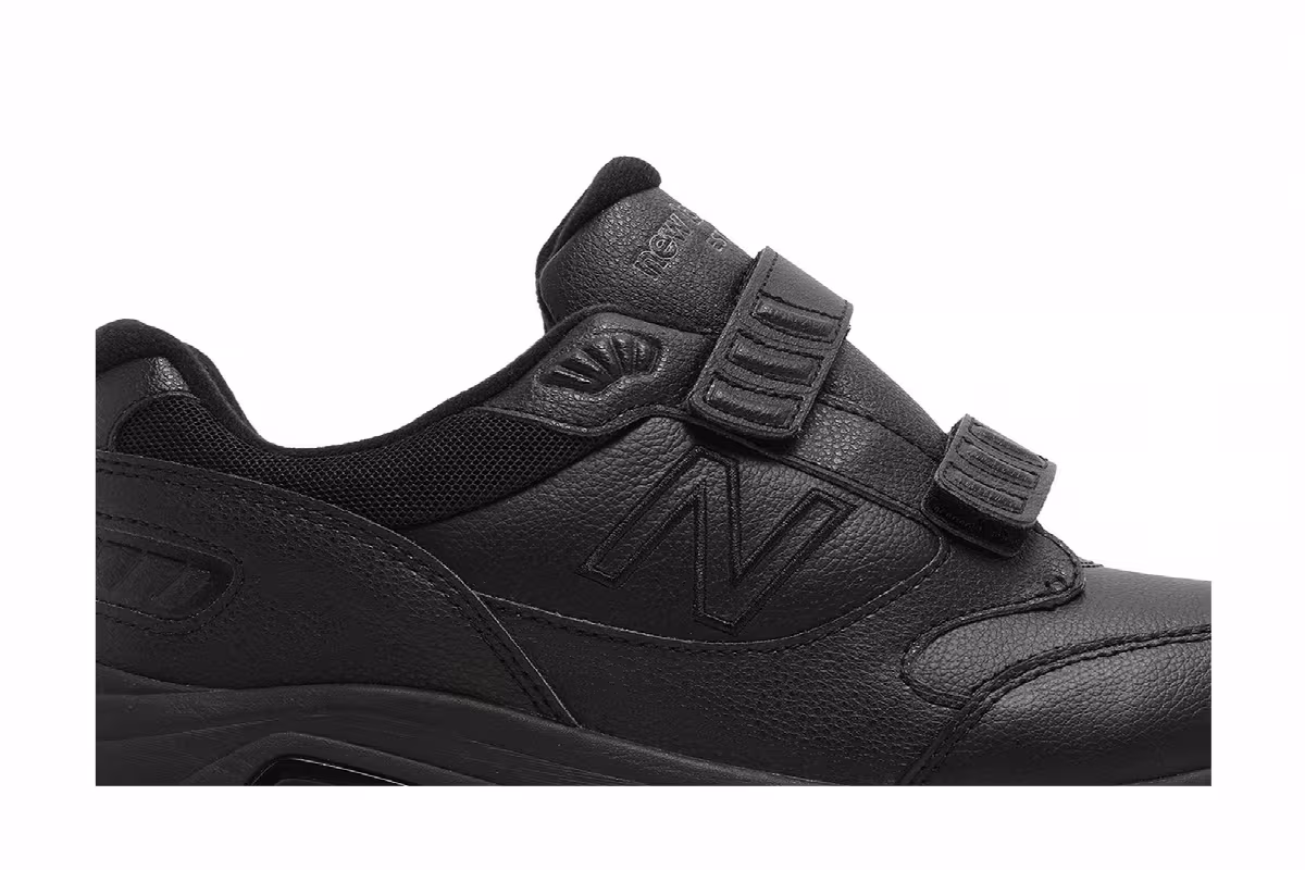 New Balance 928v3 Hook and Loop 6E Wide Black, view 3