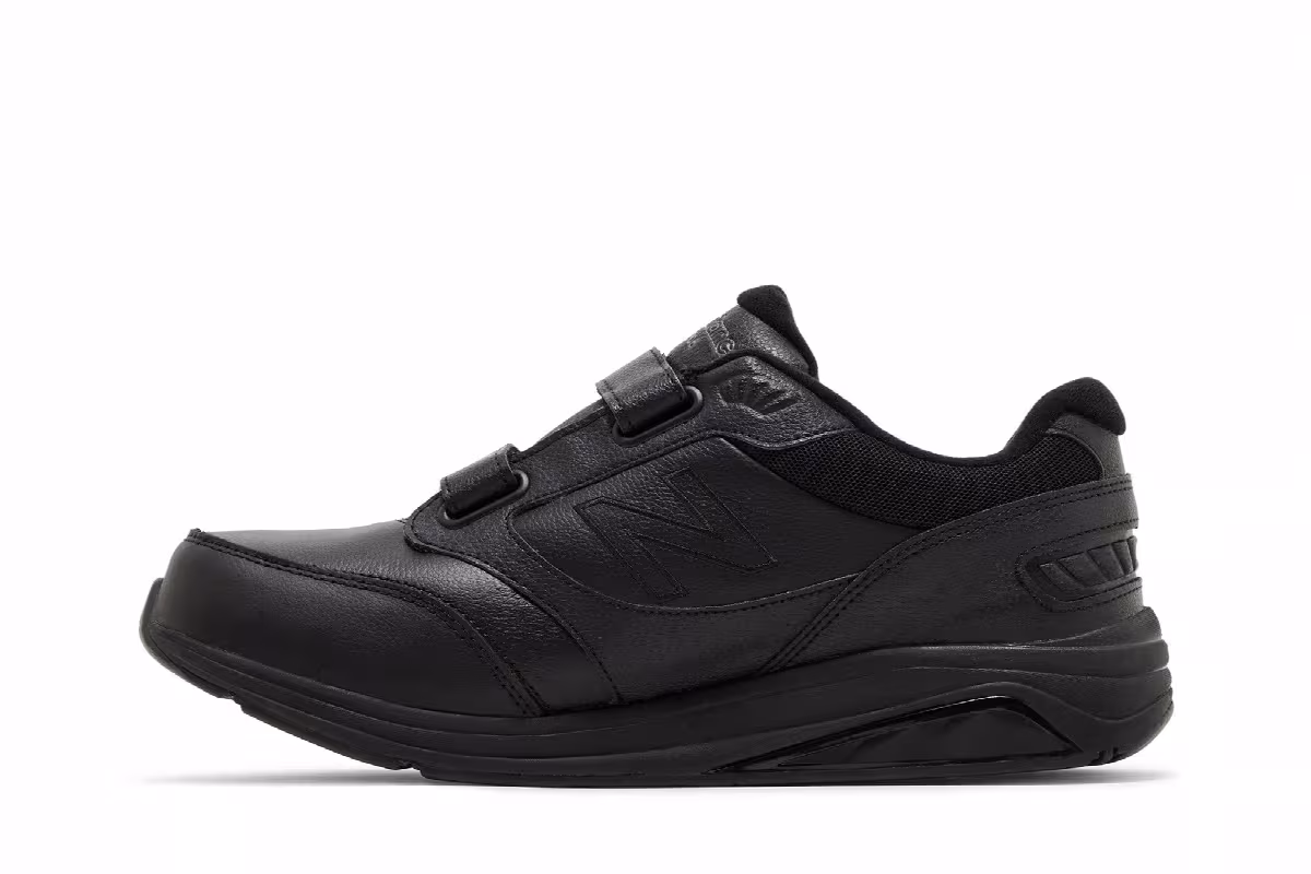 New Balance 928v3 Hook and Loop B Wide Black, view 4