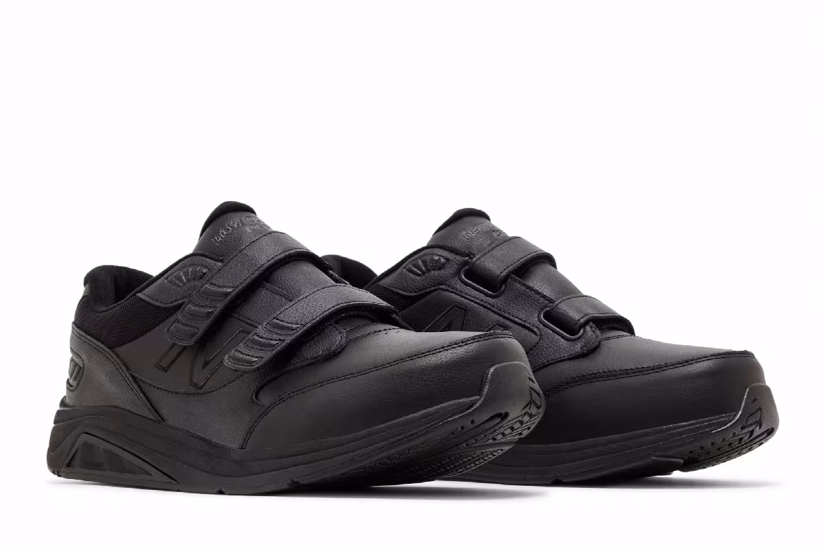 New Balance 928v3 Hook and Loop B Wide Black, view 9