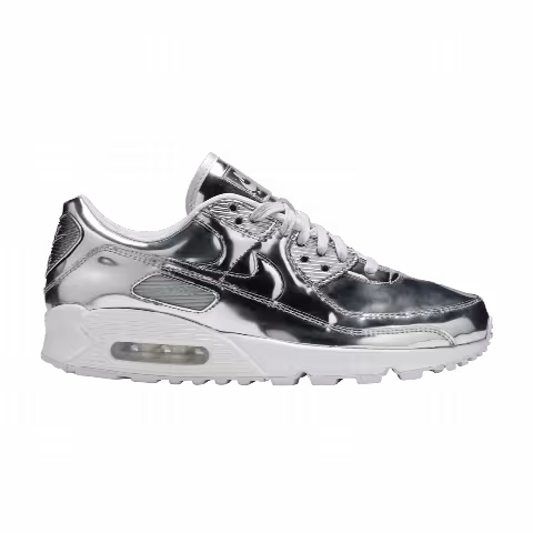 Nike Wmns Air Max 90 'Metallic Pack - Chrome'
