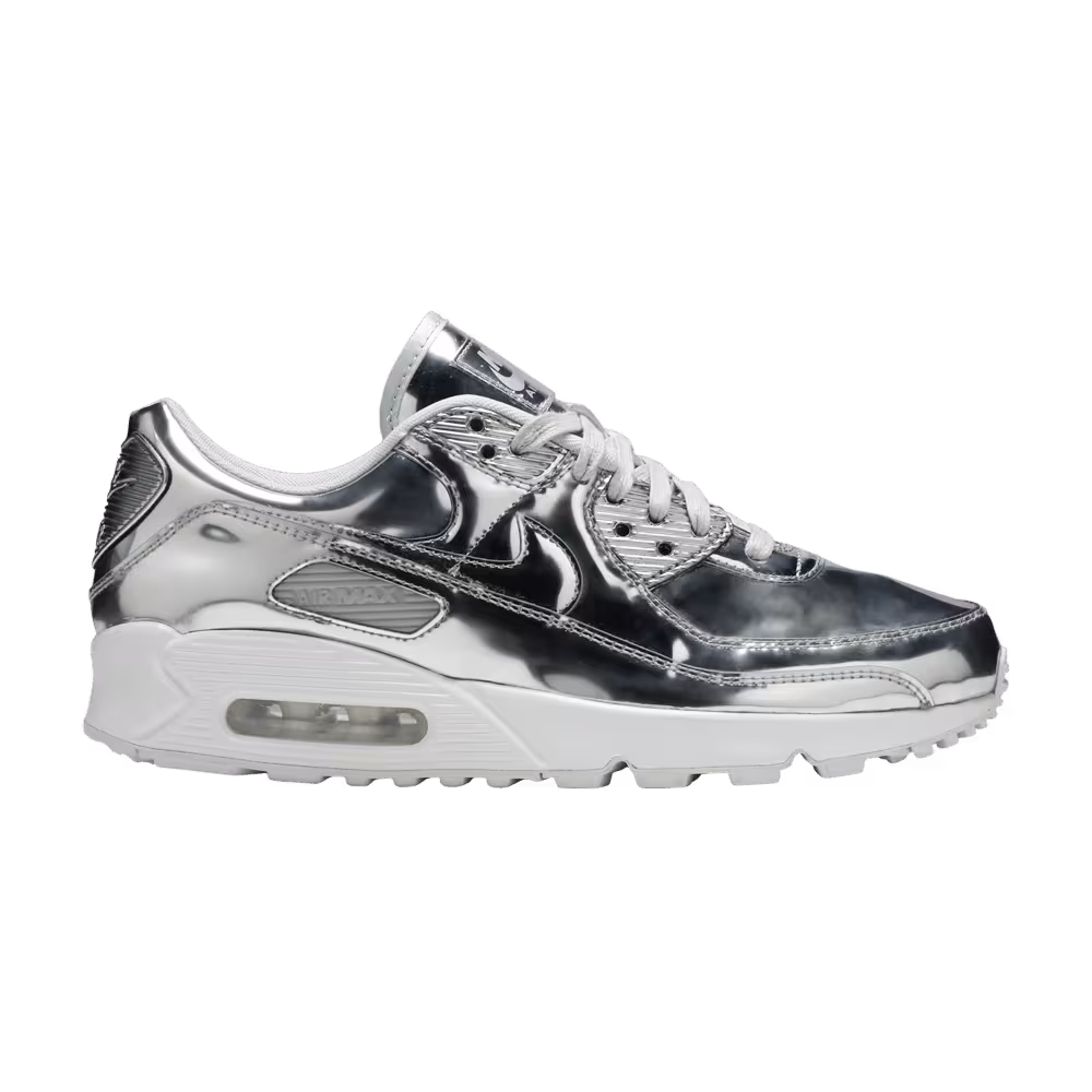 Nike Women's Air Max 90 Metallic Pack - Chrome