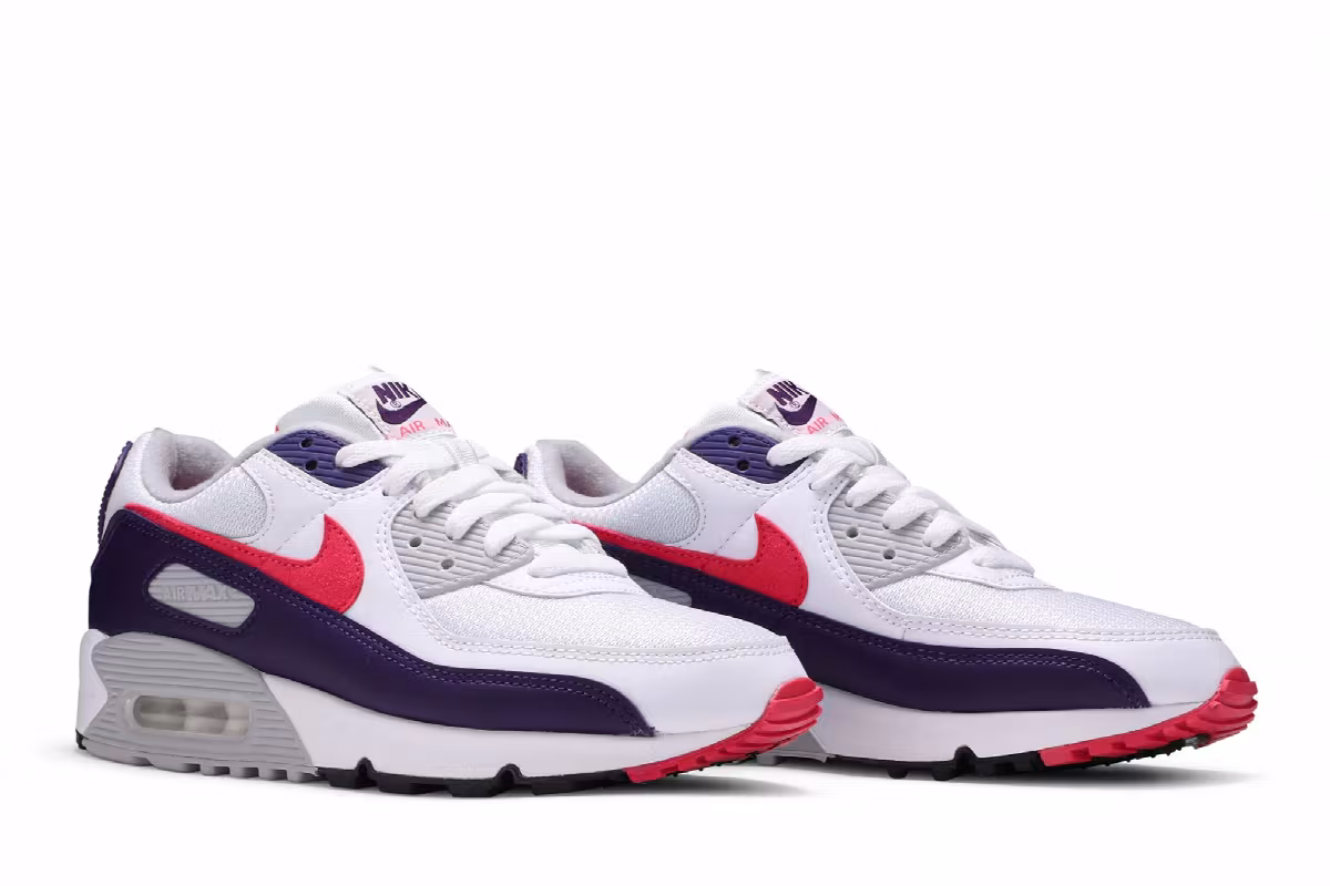 Nike Women's Air Max 90 Eggplant 2020, view 9