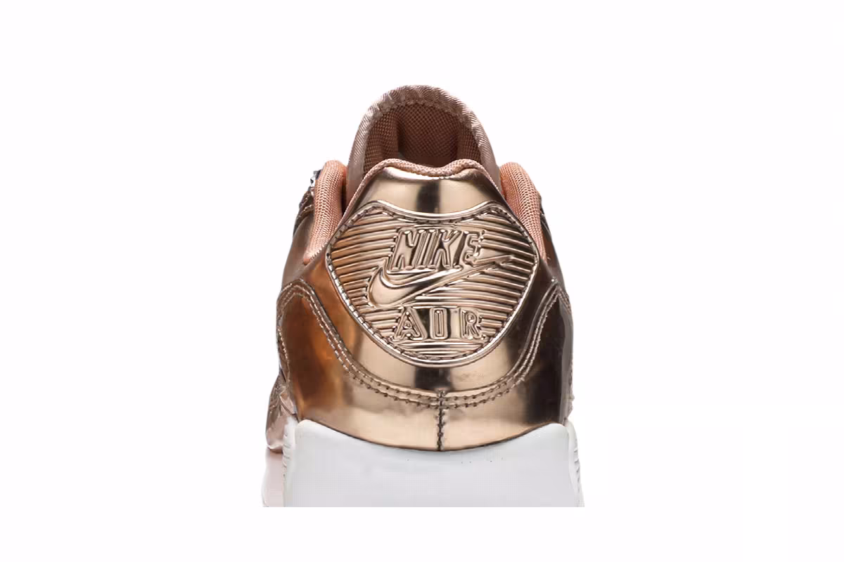 Nike Women's Air Max 90 Metallic Pack - Rose Gold, view 8