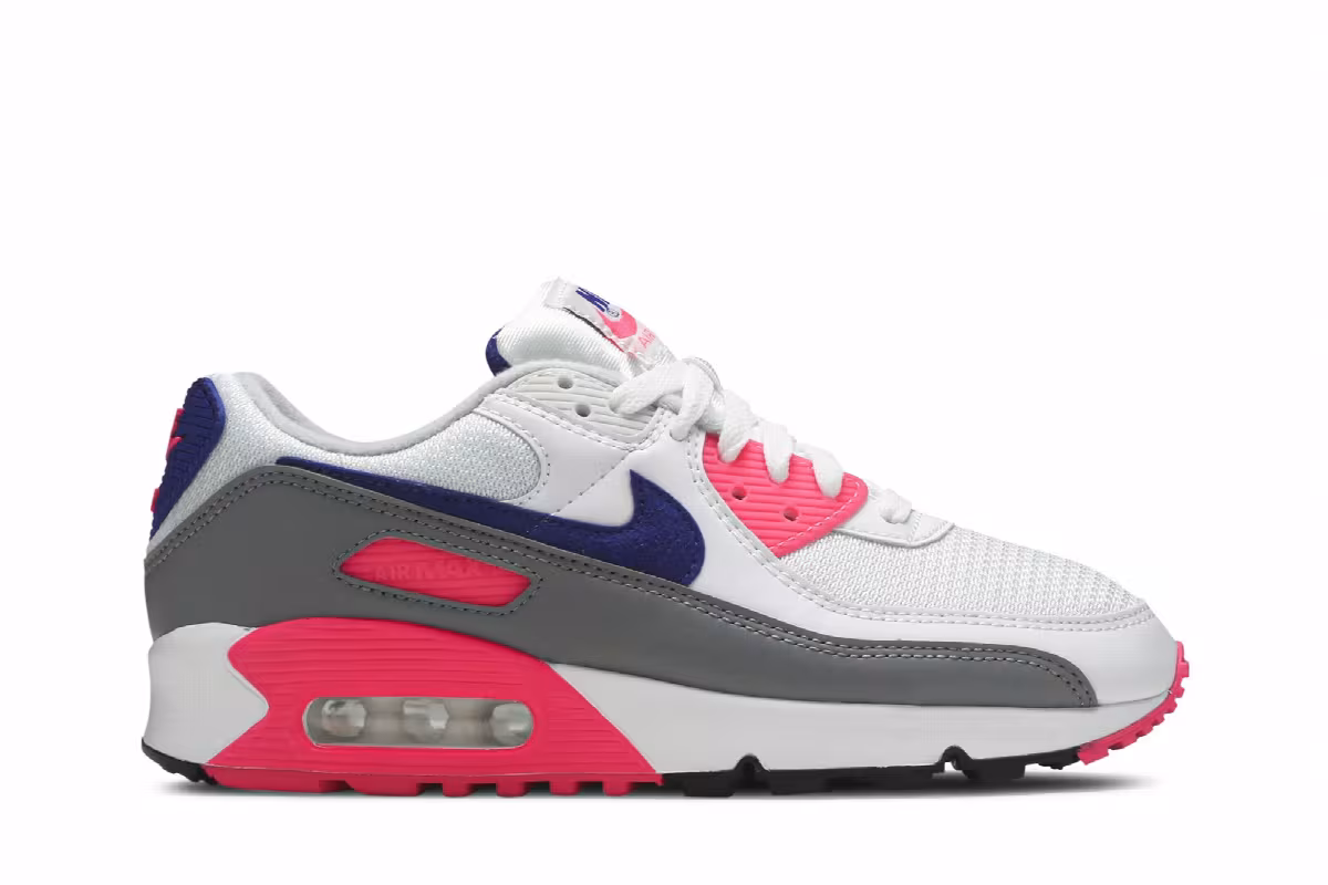 Nike Women's Air Max 90 Pink Concord, view 2