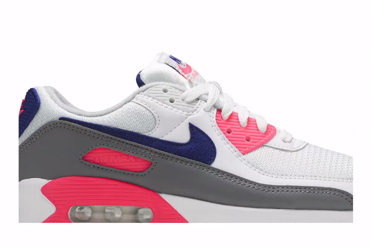 Nike Women's Air Max 90 Pink Concord, view 3
