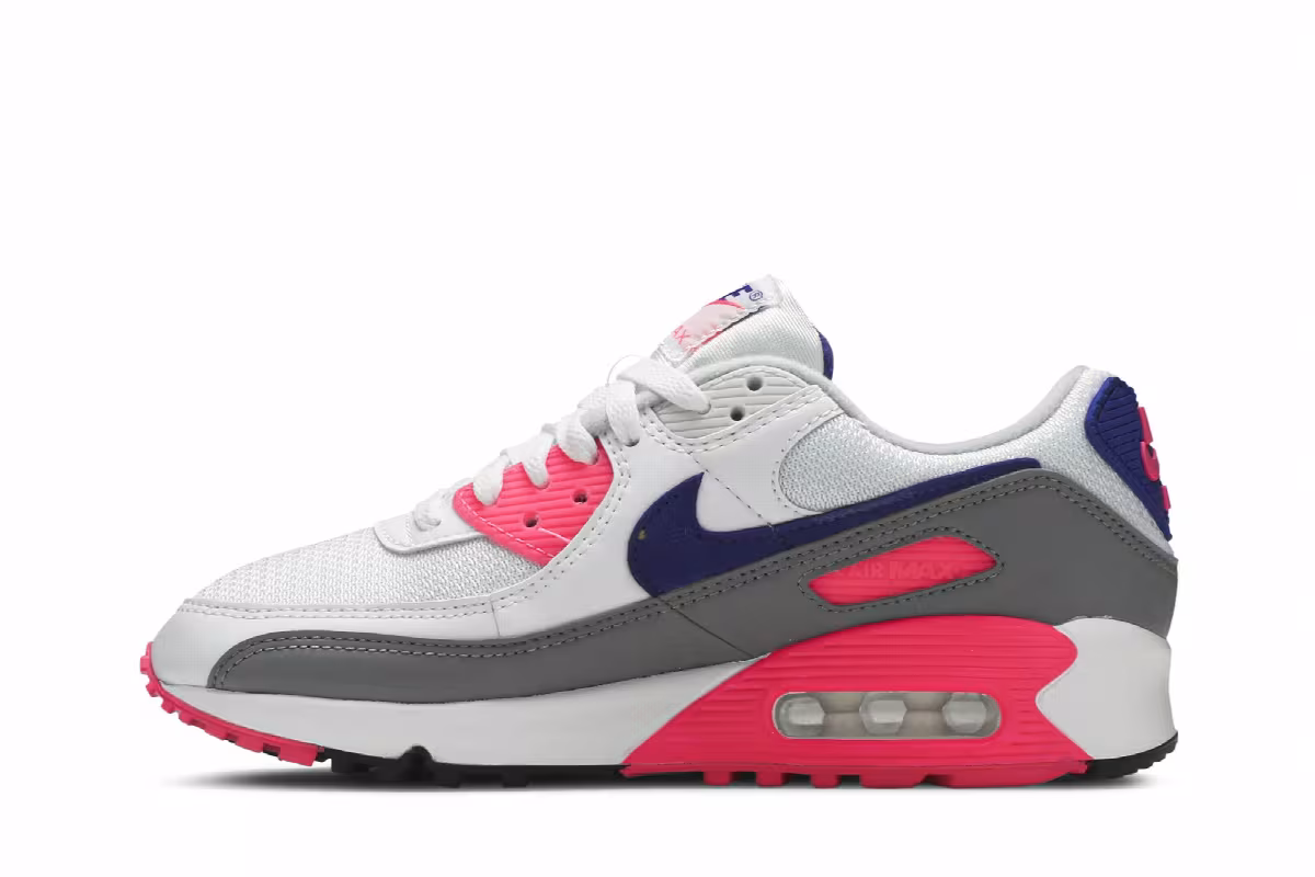 Nike Women's Air Max 90 Pink Concord, view 4