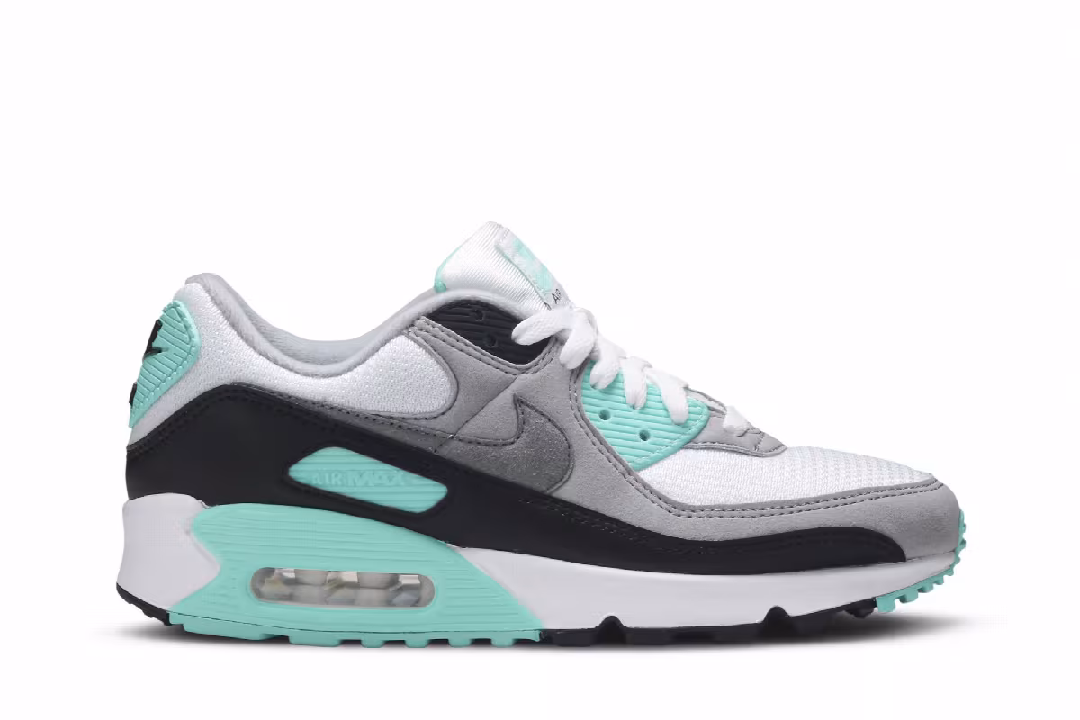 Nike Women's Air Max 90 Turquoise, view 2