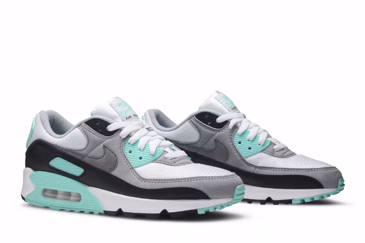 Nike Women's Air Max 90 Turquoise, view 9