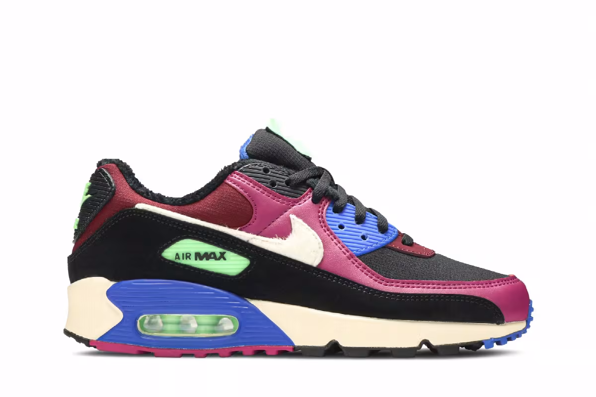 Nike Women's Air Max 90 Premium Cactus Flower, view 2