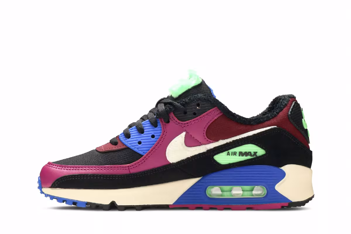Nike Women's Air Max 90 Premium Cactus Flower, view 4