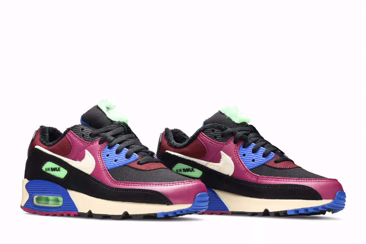 Nike Women's Air Max 90 Premium Cactus Flower, view 9