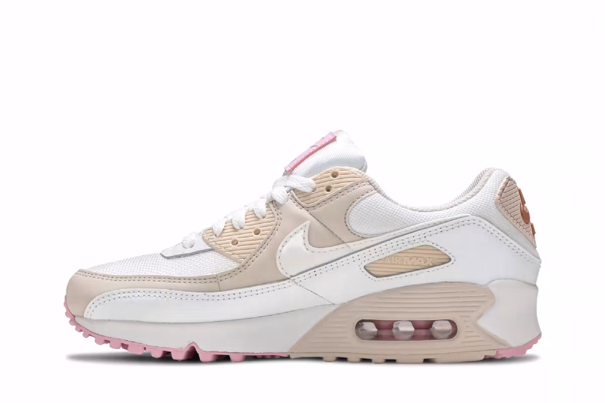 Nike Women's Air Max 90 Light Orewood Brown, view 4