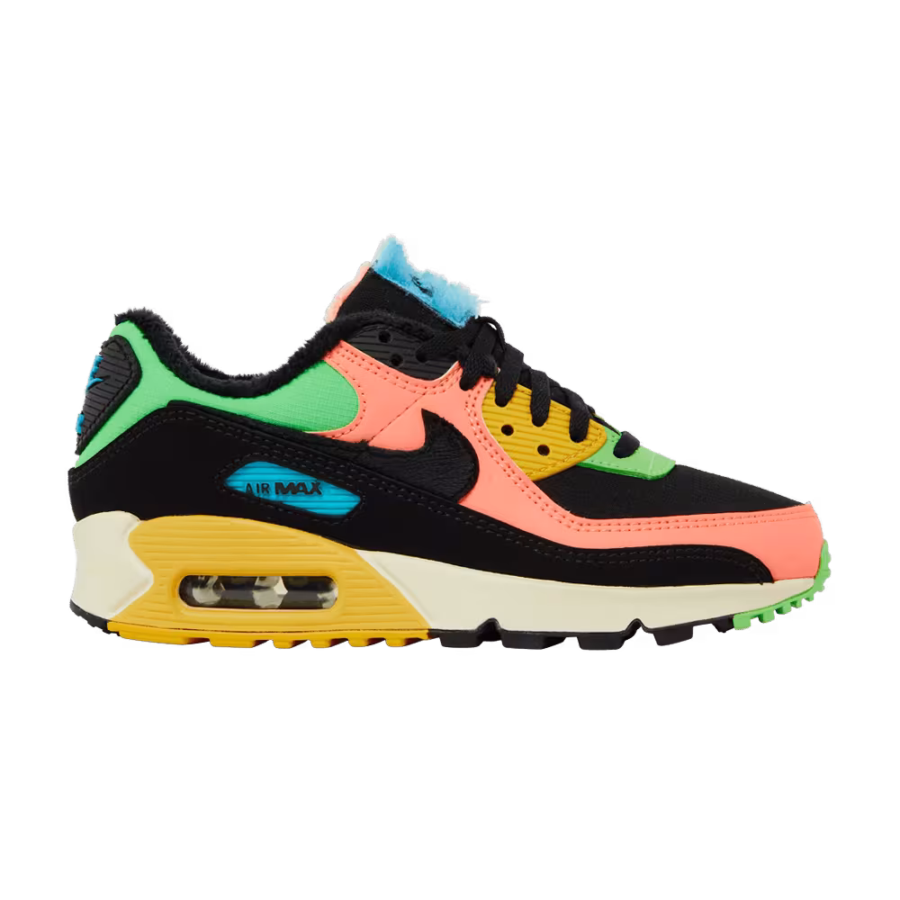 Nike Women's Air Max 90 Fur Multi-Color