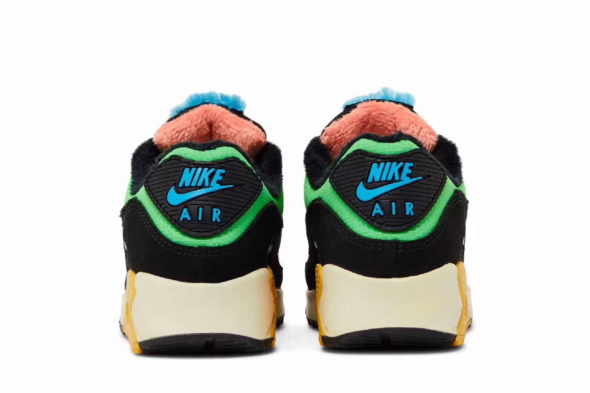Nike Women's Air Max 90 Fur Multi-Color, view 7