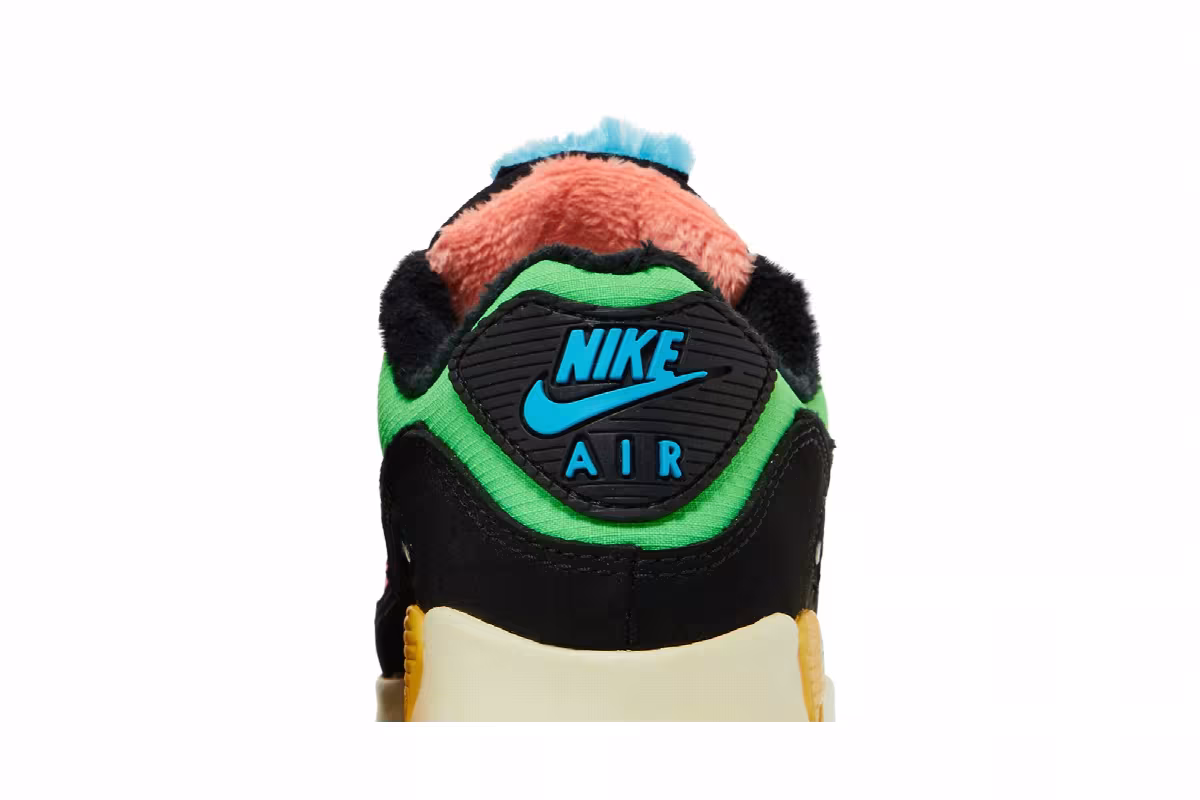 Nike Women's Air Max 90 Fur Multi-Color, view 8