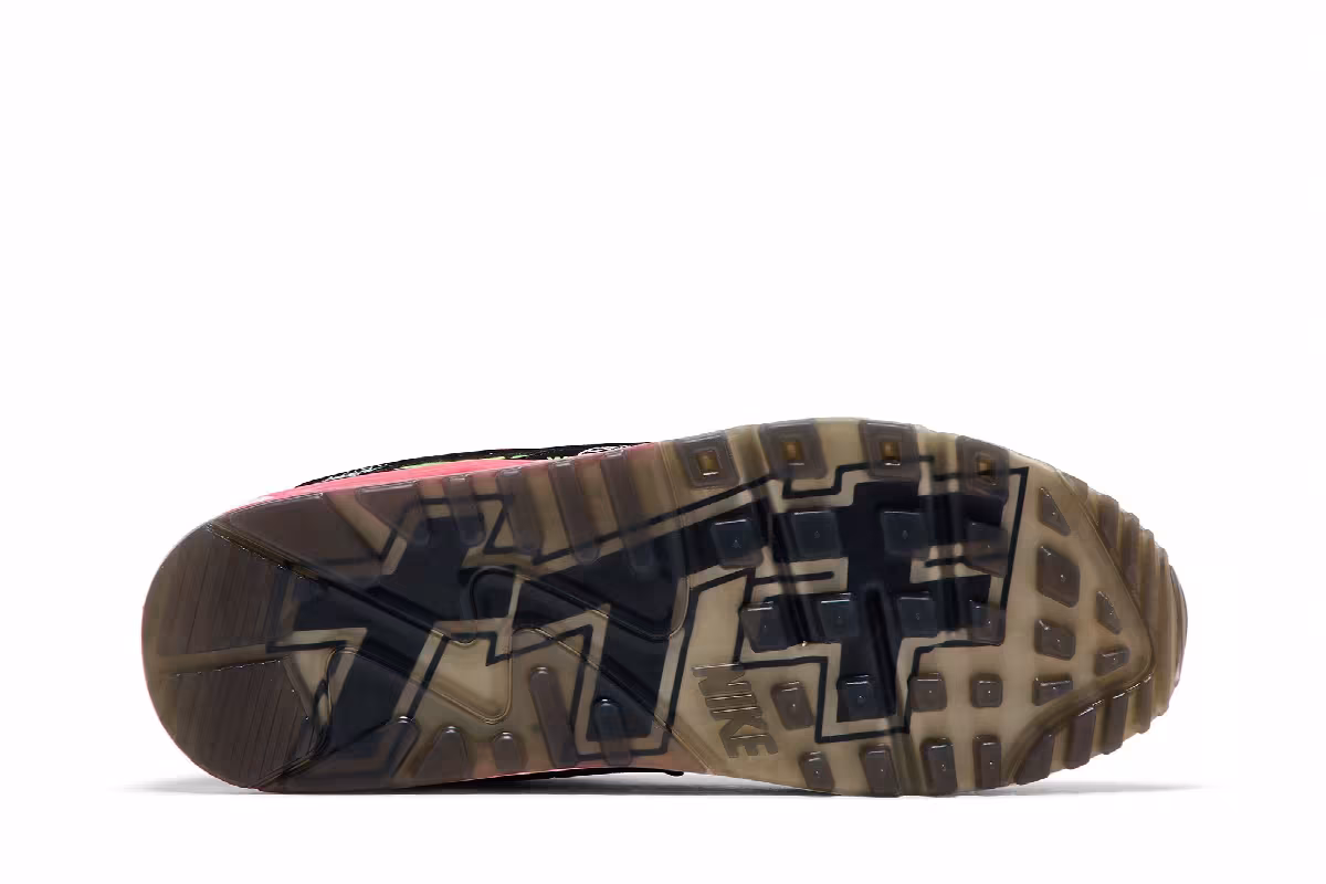 Nike Women's Air Max 90 SE Worldwide - Black Katakana Logo, view 5