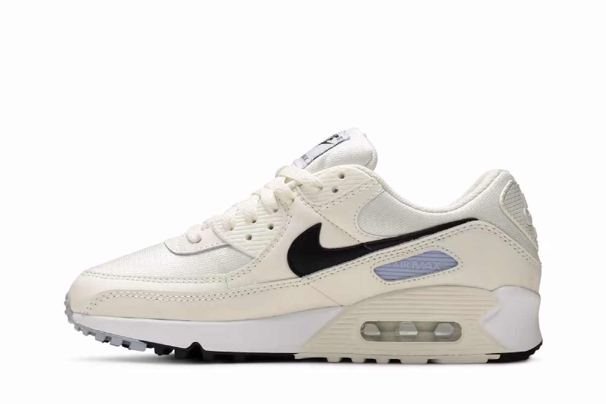 Nike Women's Air Max 90 Sail, view 4