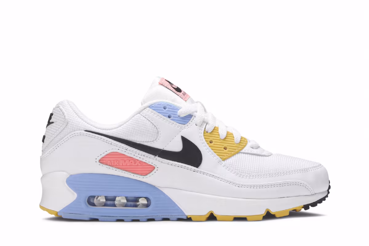 Nike Women's Air Max 90 Solar Flare, view 2