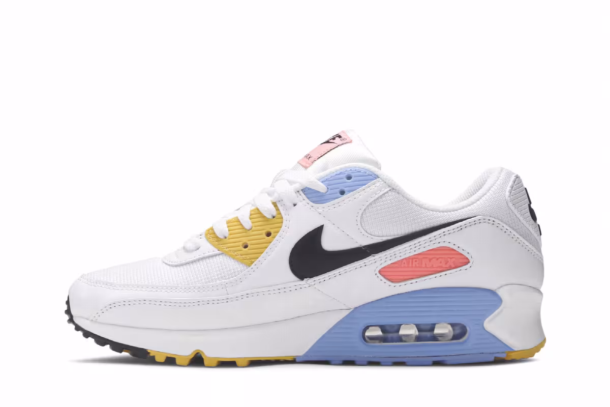 Nike Women's Air Max 90 Solar Flare, view 4