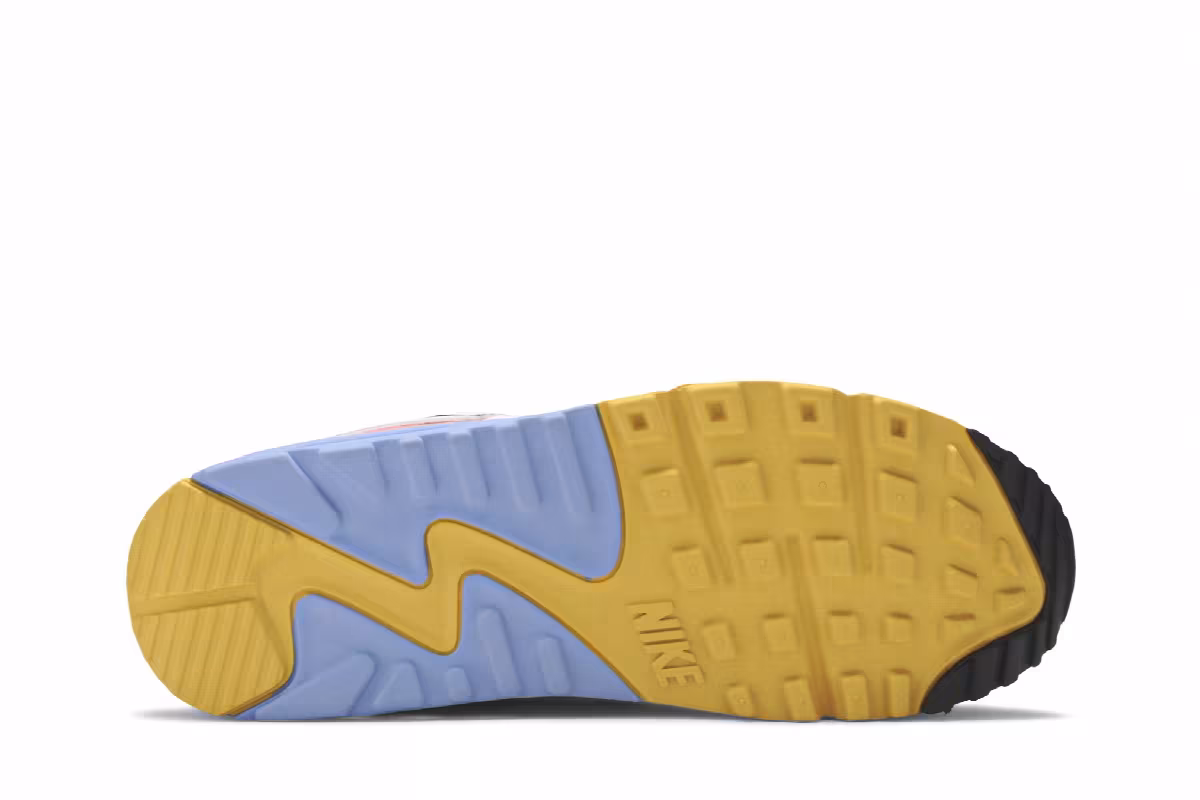 Nike Women's Air Max 90 Solar Flare, view 5