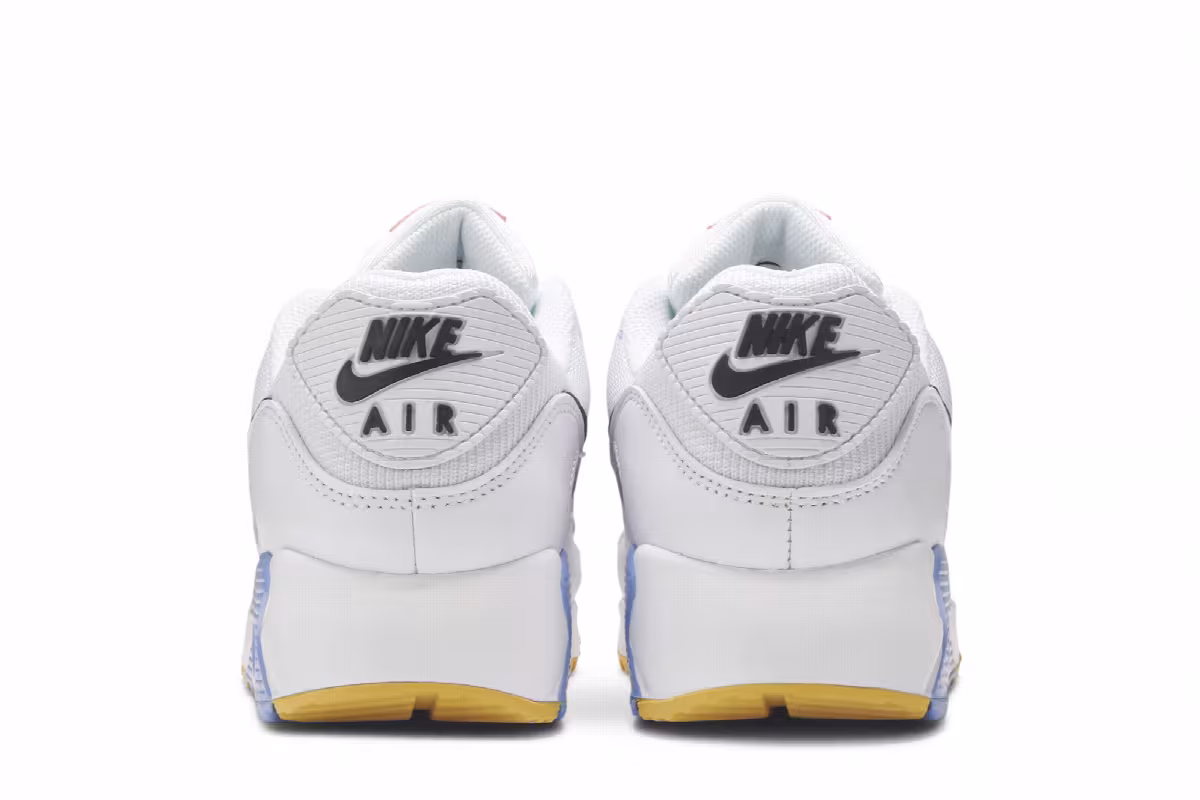 Nike Women's Air Max 90 Solar Flare, view 7