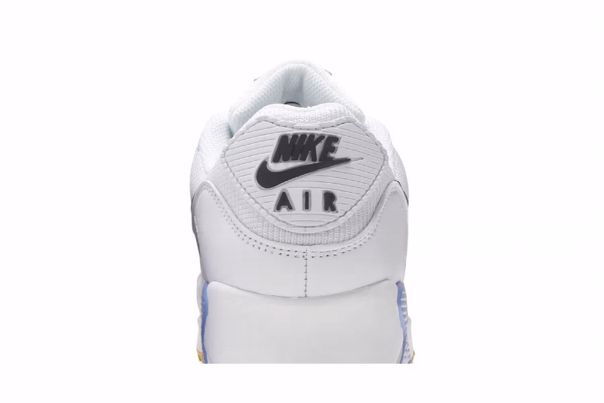 Nike Women's Air Max 90 Solar Flare, view 8
