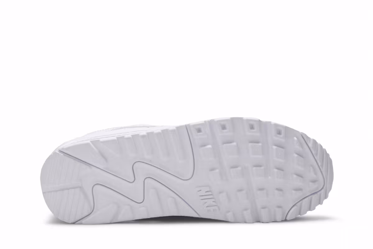 Nike Women's Air Max 90 Twist Triple White, view 5