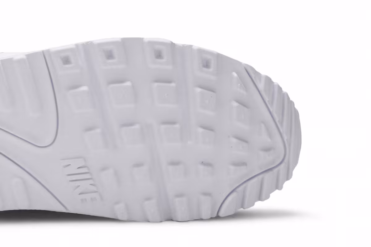Nike Women's Air Max 90 Twist Triple White, view 6