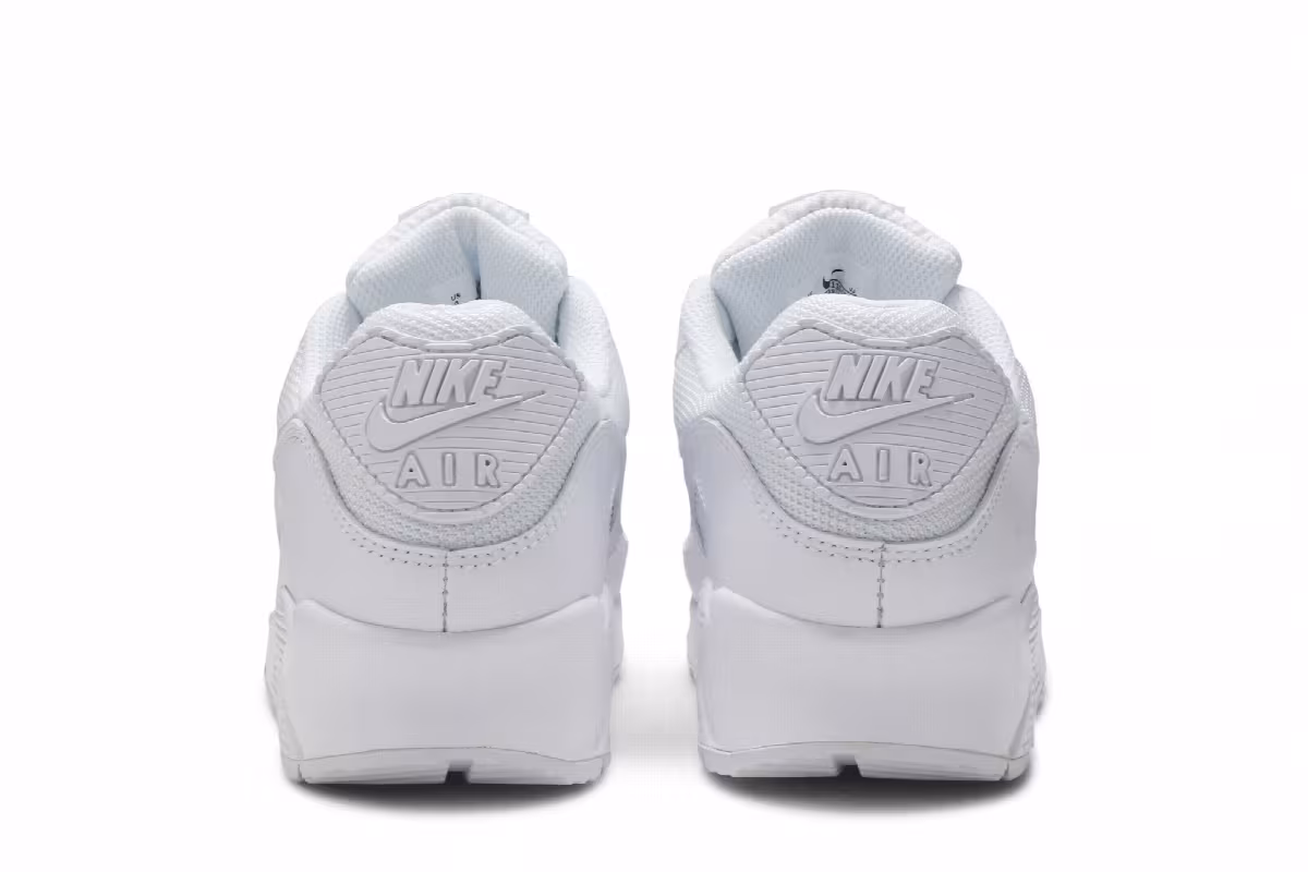 Nike Women's Air Max 90 Twist Triple White, view 7