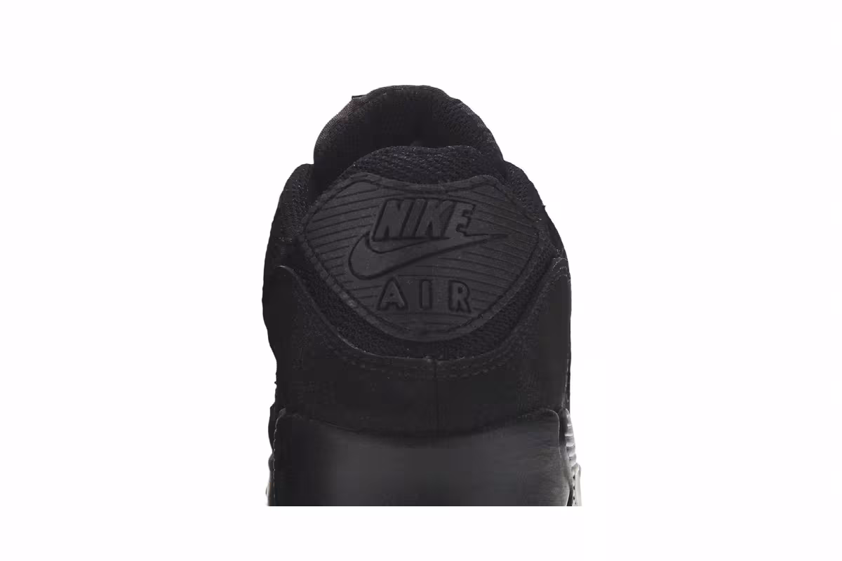 Nike Women's Air Max 90 Recraft Triple Black, view 8