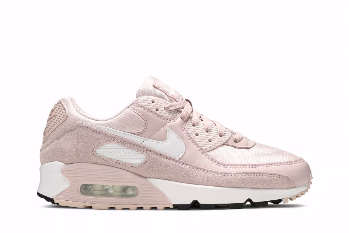 Nike Women's Air Max 90 Barely Rose, view 2