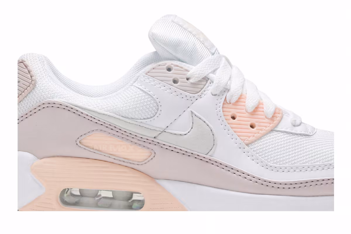 Nike Women's Air Max 90 Washed Coral, view 3