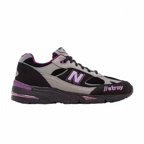 Stray Rats x New Balance 991 Made in England 'Black Purple'
