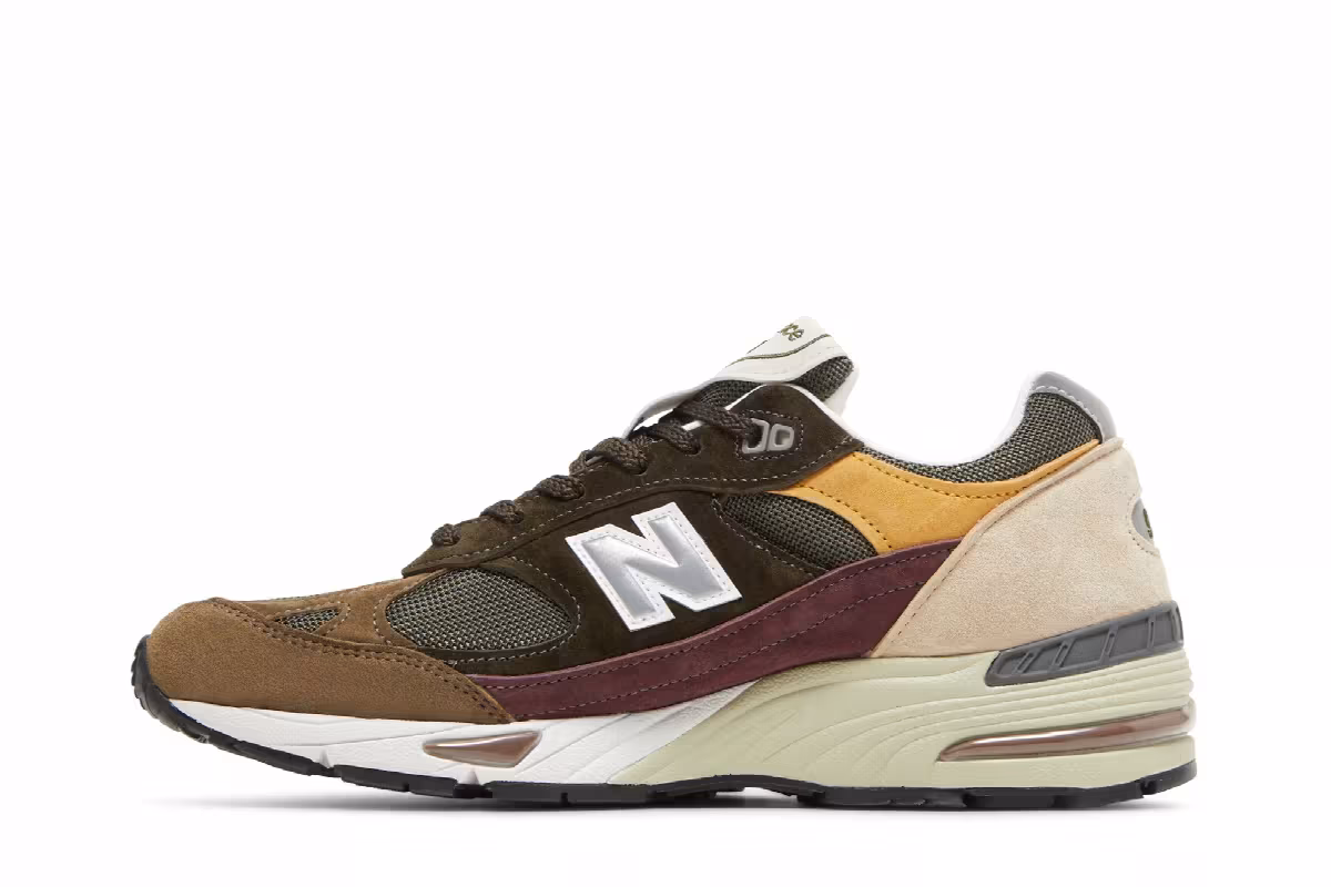 New Balance 991 Made in England Desaturated, view 4