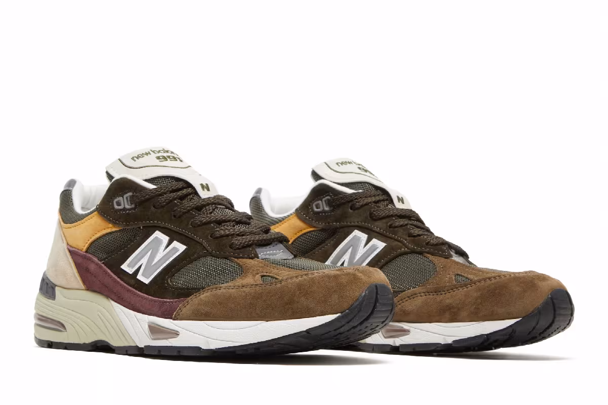 New Balance 991 Made in England Desaturated, view 9