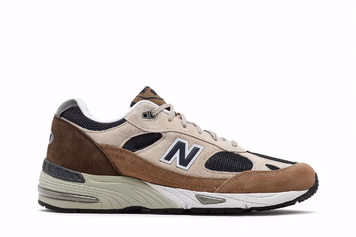 New Balance 991 Made in England Cappuccino, view 2