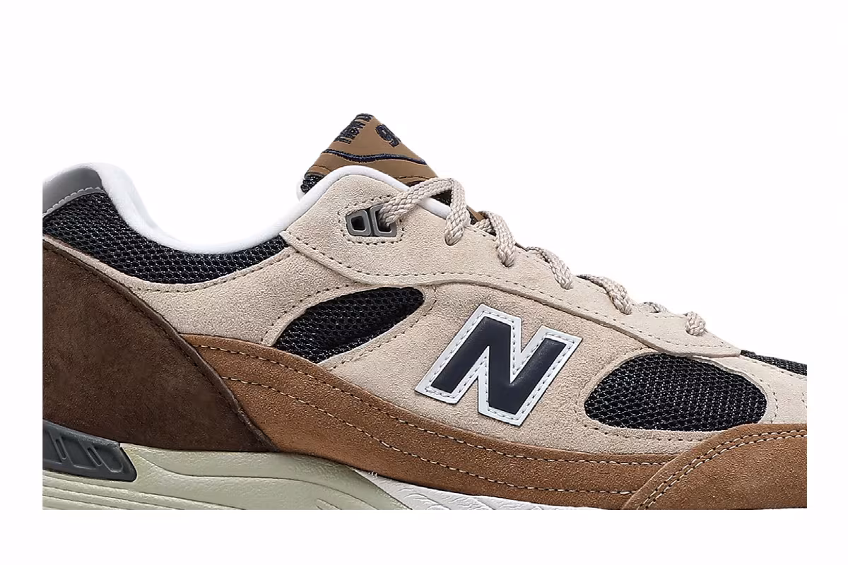 New Balance 991 Made in England Cappuccino, view 3