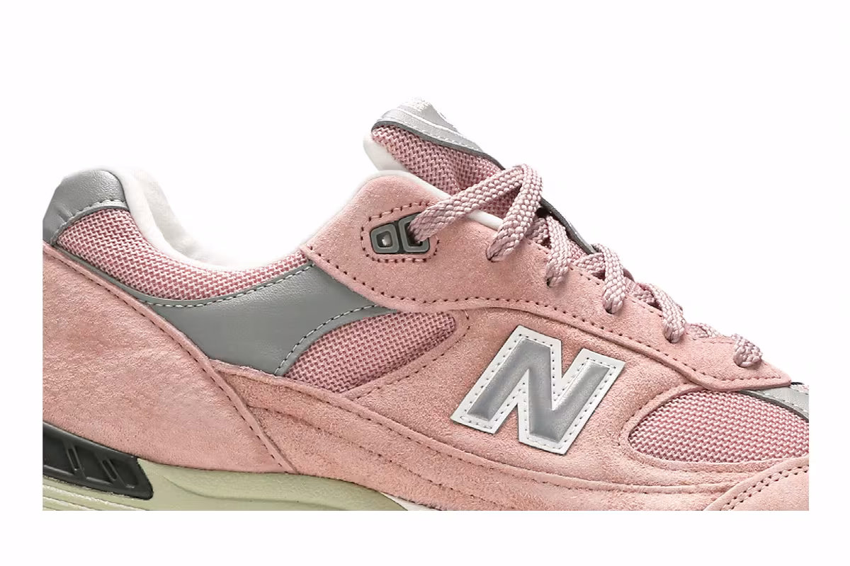 New Balance 991 Made in England Pink, view 3