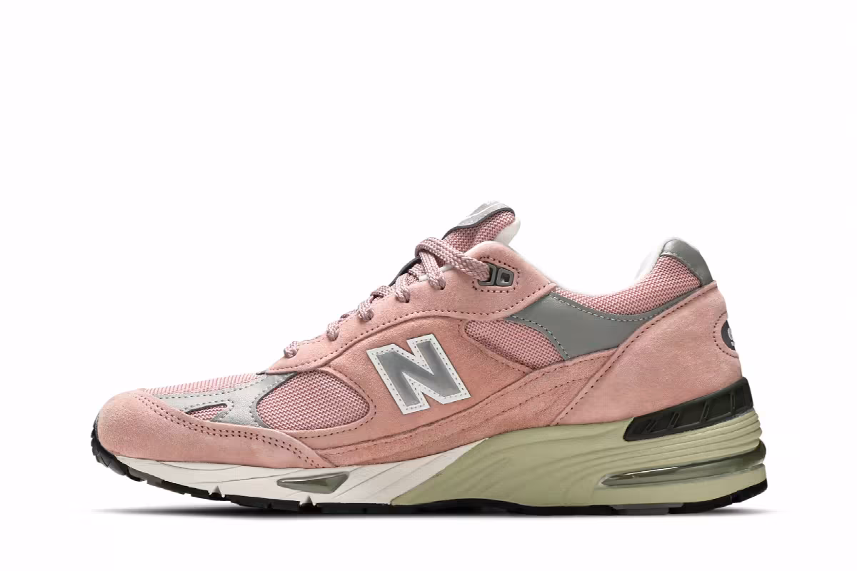 New Balance 991 Made in England Pink, view 4