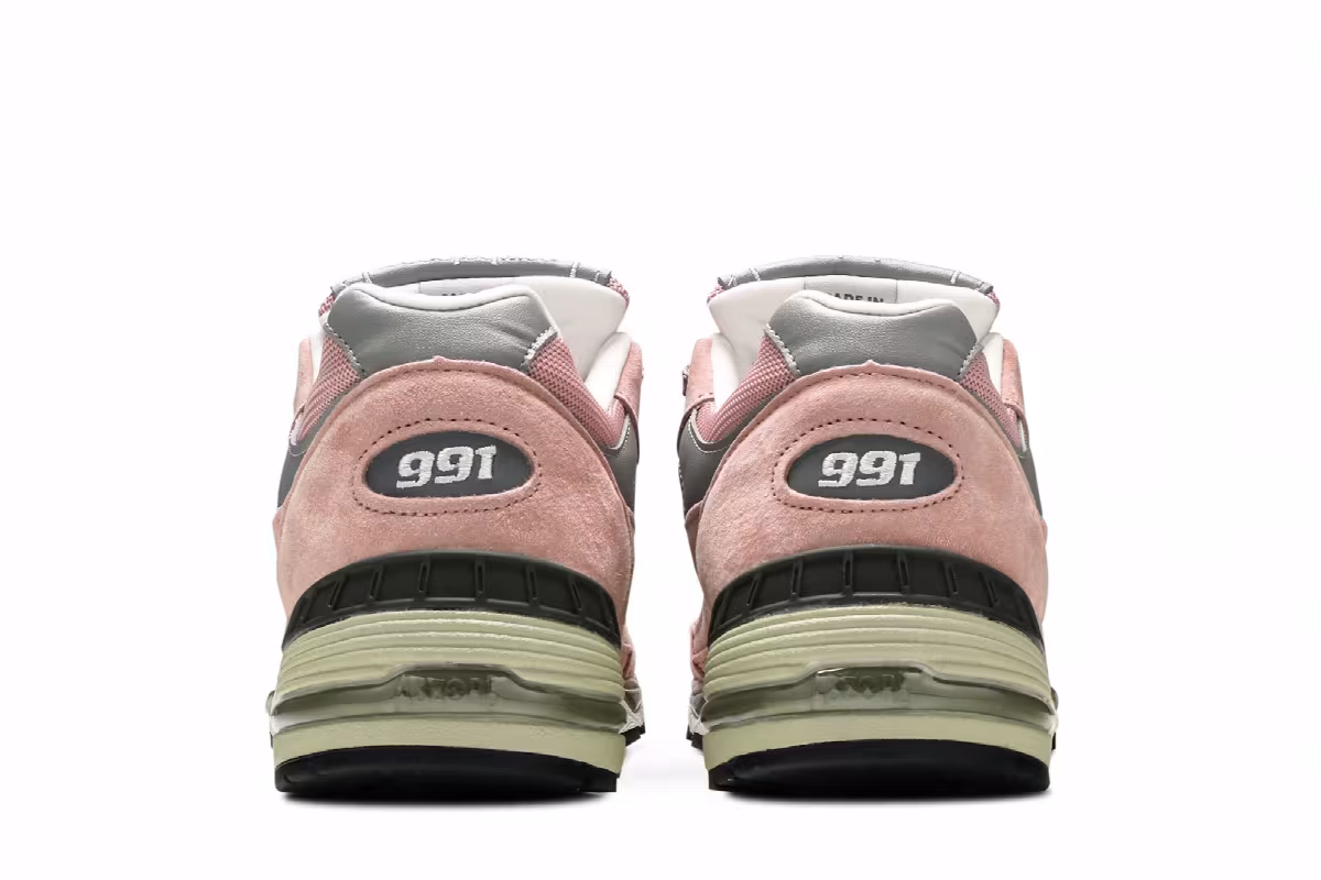 New Balance 991 Made in England Pink, view 7