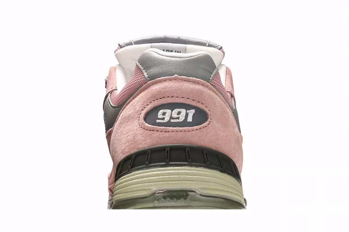 New Balance 991 Made in England Pink, view 8
