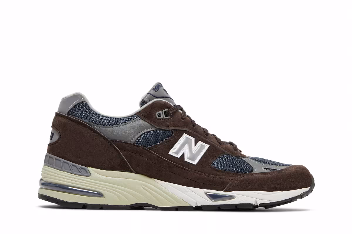 New Balance 991 Made In England Brown, view 2