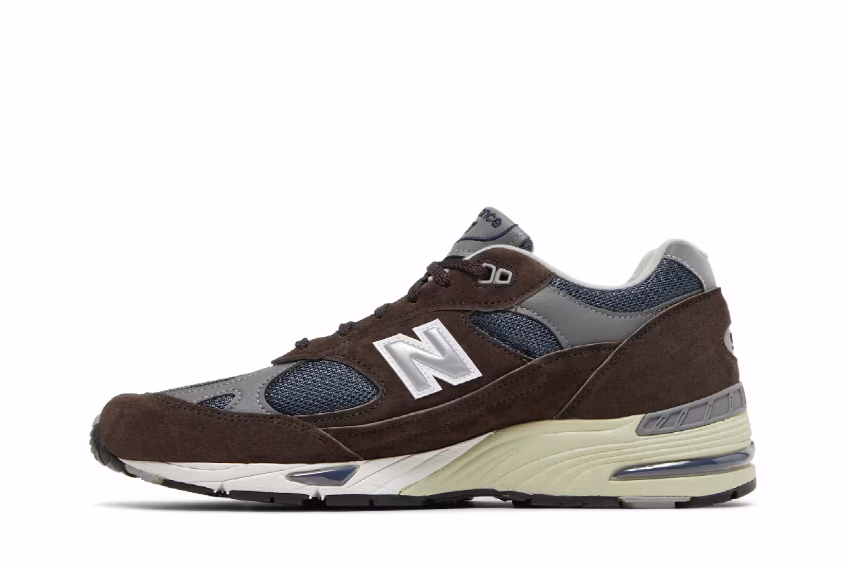 New Balance 991 Made In England Brown, view 4