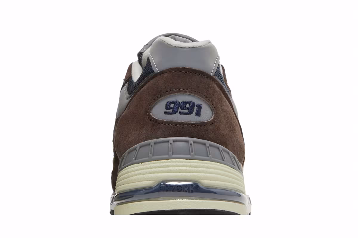 New Balance 991 Made In England Brown, view 8